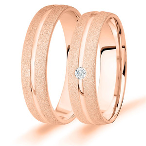 Trauringe Eheringe Gold Roségold - GH-19R Produktbild