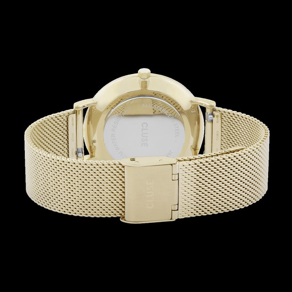 Cluse Boho Chic Mesh Damenuhr Gold/Schwarz CW0101201014...