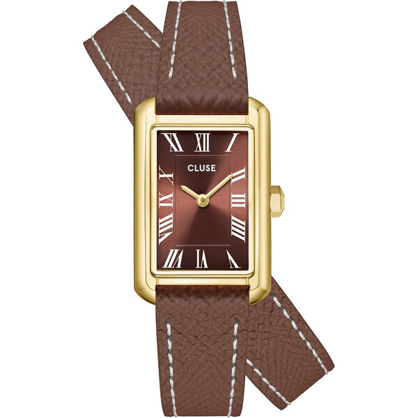 Belisenna Damenuhr Mokka-Braun Goldfarben CW15006