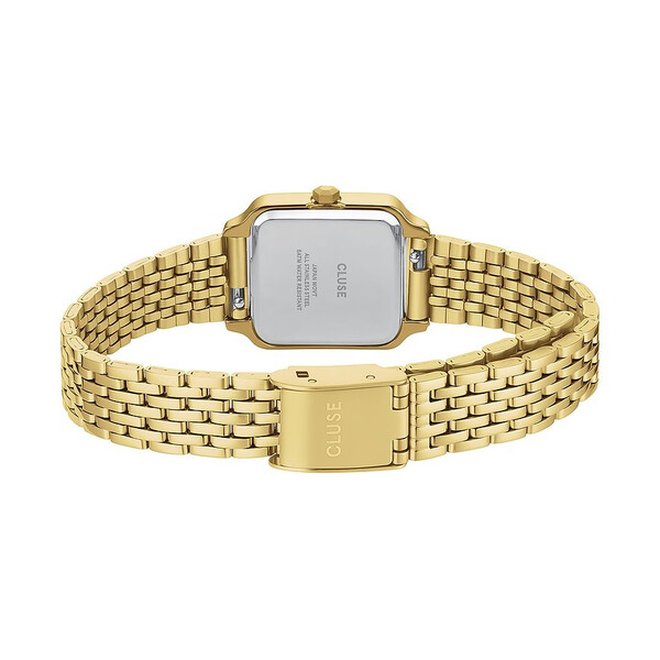 Cluse Gracieuse Mini Damenuhr, Weiß & Gold CW15506